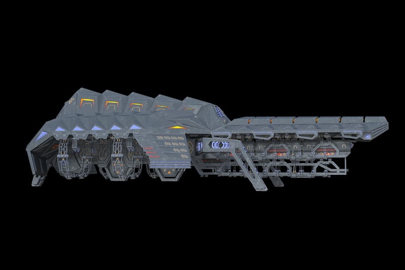 Quantum Portal Spaceship